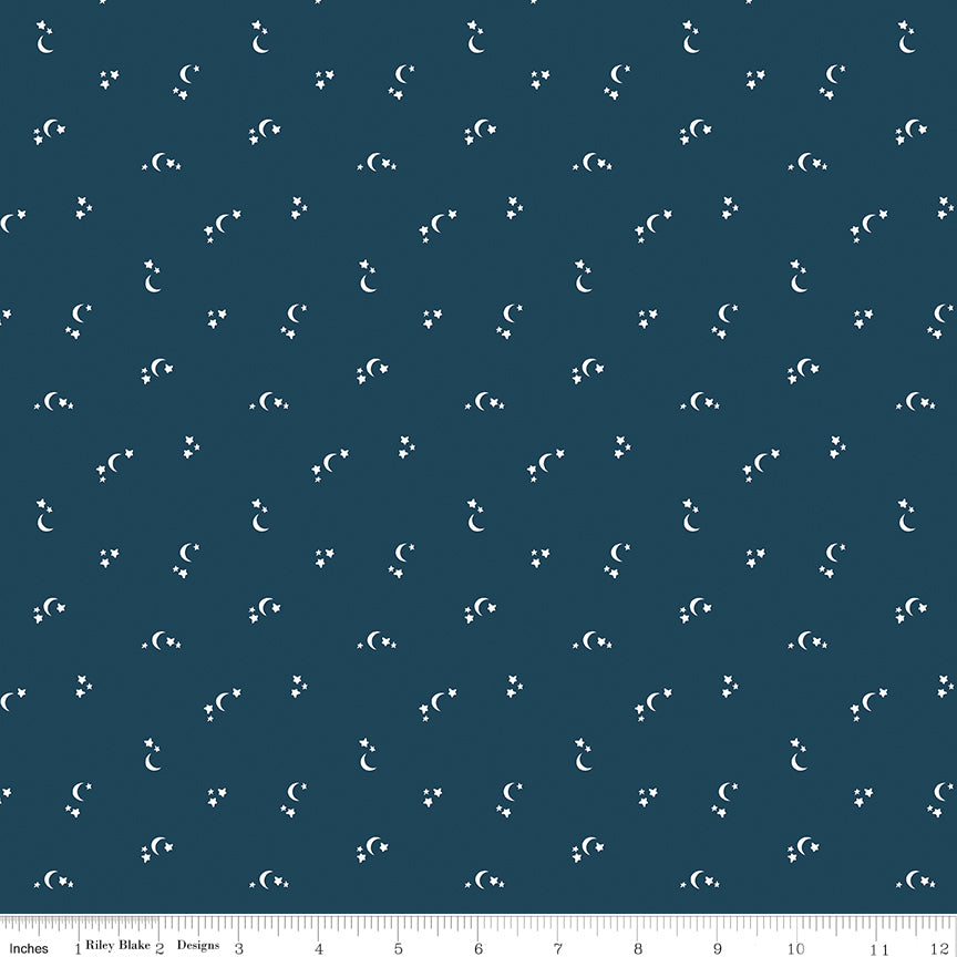 Seasonal Basics Oxford Moons Yardage by Riley Blake Designs