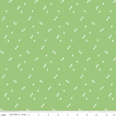 Seasonal Basics White Bunnies Yardage by Riley Blake Designs
