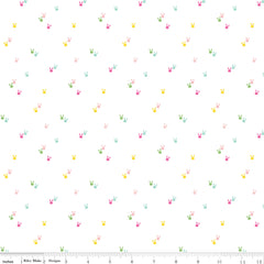 Seasonal Basics White Bunnies Yardage by Riley Blake Designs
