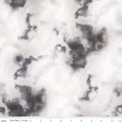 Tie Dye Black Tonal Yardage by Riley Blake Designs