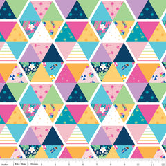 Sunshine Blvd Multi Cheater Print Yardage by Amber Kemp-Gerstel for Riley Blake Designs