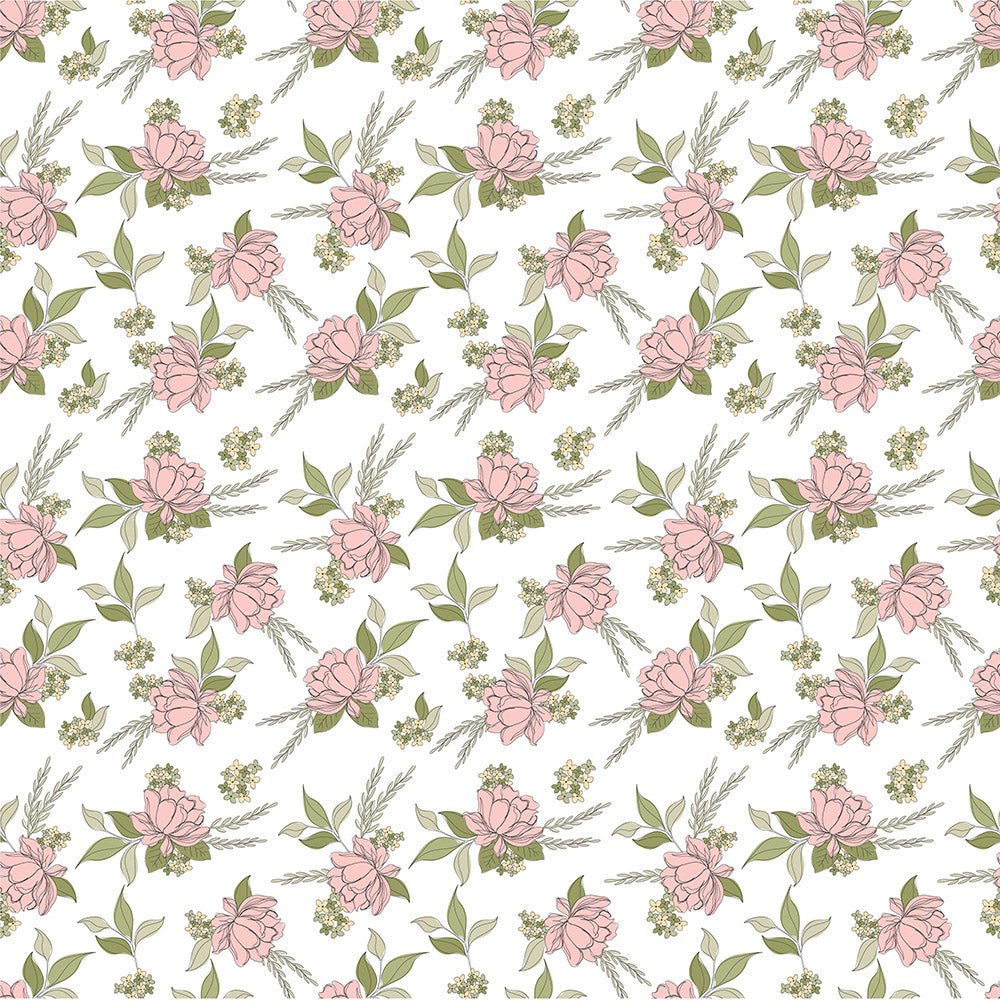 Country Roads White Shenandoa Yardage by Poppie Cotton Fabrics