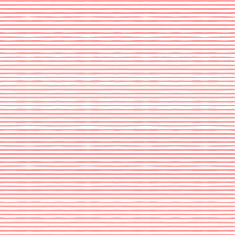 Poppie's Patchwork Club Pink Cotton Tail Yardage by Lori Woods for Poppie Cotton Fabrics