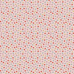 My Favorite Things Pink Delightful Yardage by Lori Woods for Poppie Cotton Fabrics