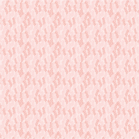 Kaisley Rose Pink Emmaline Yardage by Lori Woods for Poppie Cotton Fabrics
