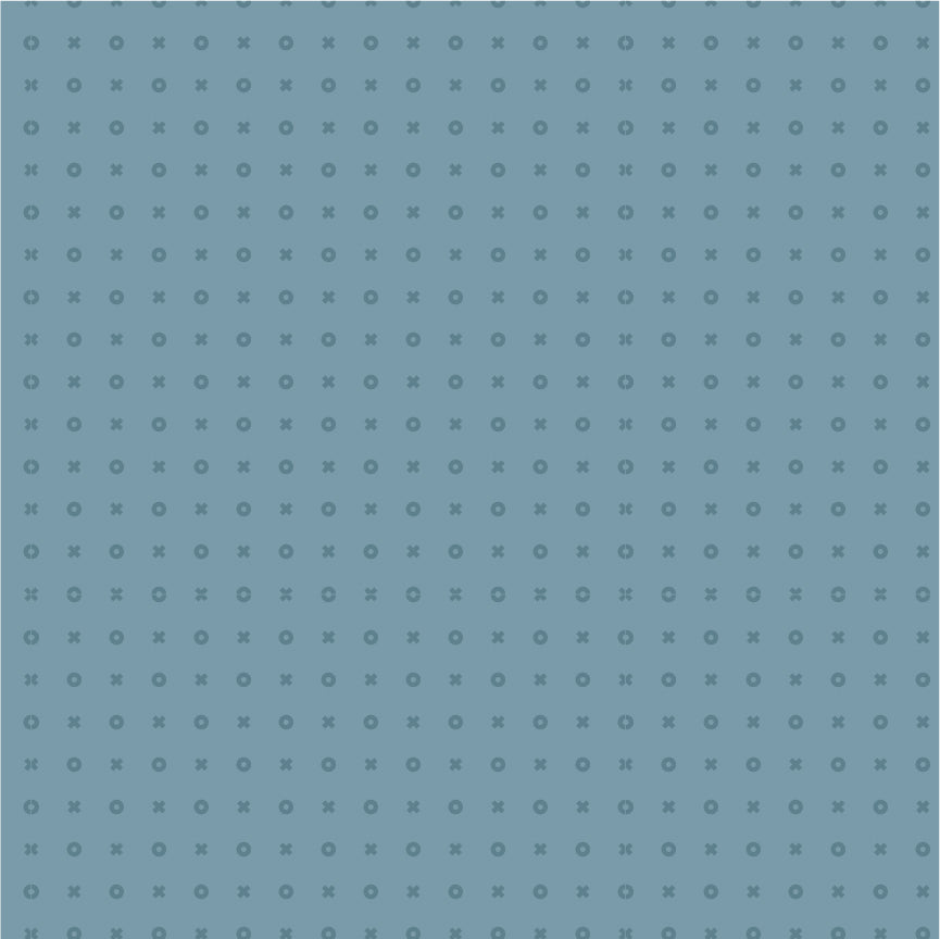 Kiss Hug Blue Shadow Yardage by Lori Woods for Poppie Cotton Fabrics