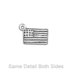 American Flag Zipper Pull or Sewing Charm