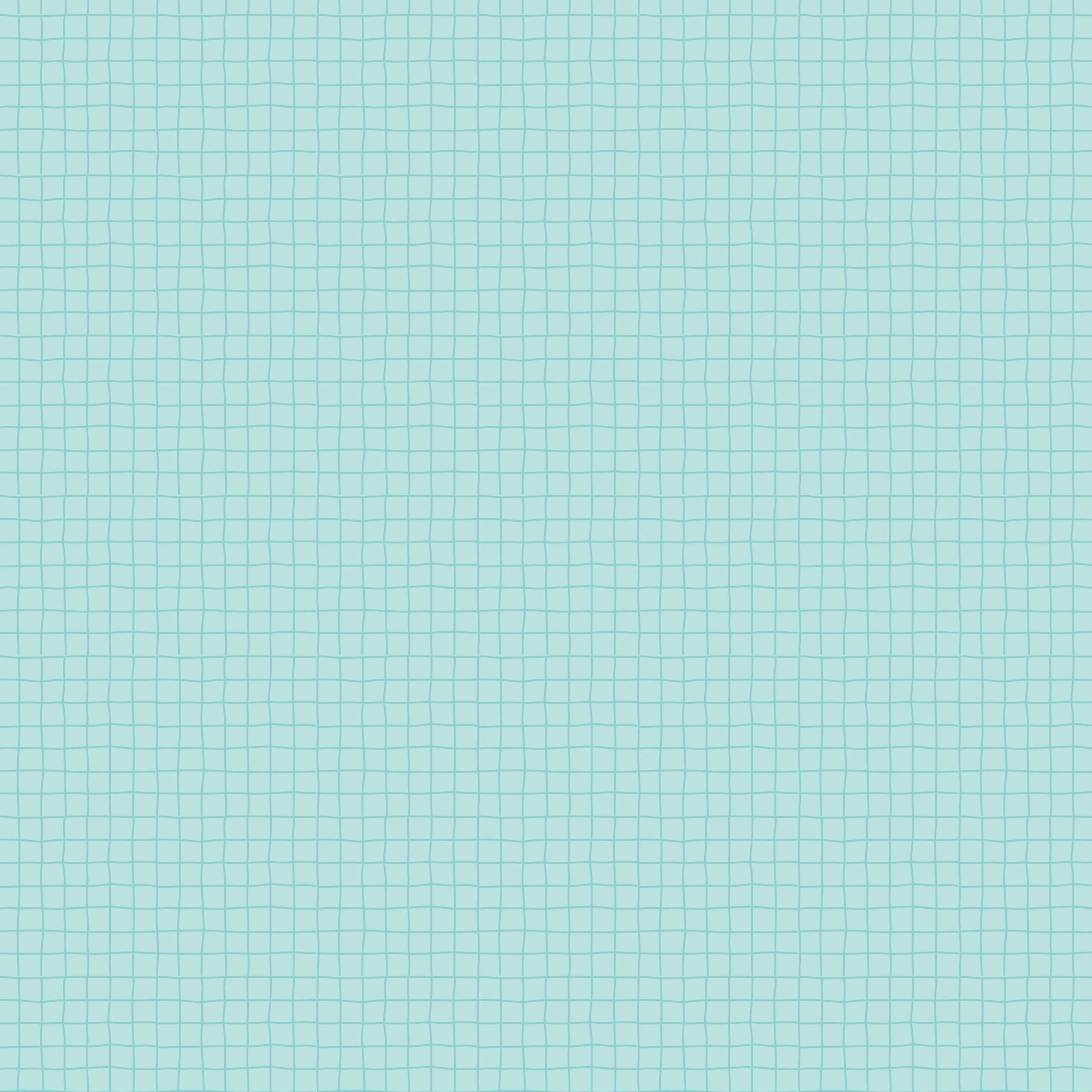 Treasured Threads Teal Good Measure Yardage by Lori Woods for Poppie Cotton Fabrics