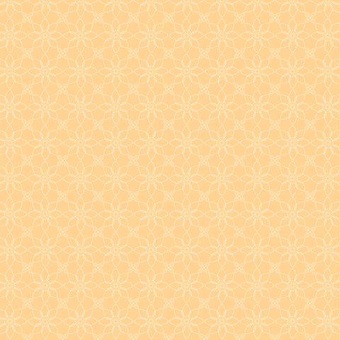 Treasured Threads Yellow Granny Yardage by Lori Woods for Poppie Cotton Fabrics