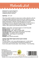 Garden Gate Quilt Pattern by Fig Tree & Co.