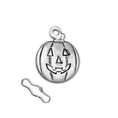 Jack-o'-lantern Zipper Pull or Sewing Charm