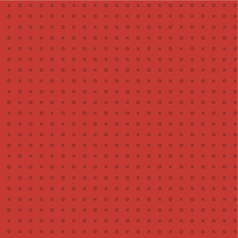 Kiss Hug Red Lipstick Yardage by Lori Woods for Poppie Cotton Fabrics