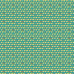 Betsy's Sewing Kit Teal Little Chicks Yardage by Lori Woods for Poppie Cotton Fabrics