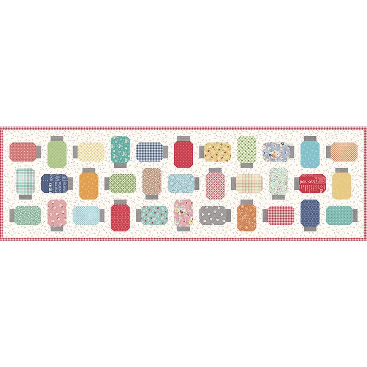 Yes You Can! Table Runner Pattern by Lori Holt of Bee in my Bonnet