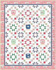 Starry Snow Globe Quilt Pattern by Beverly McCullough