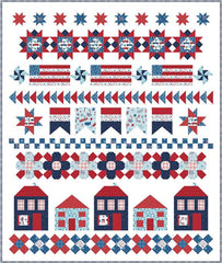 Let Freedom Ring Quilt Pattern by Primrose Cottage Quilts