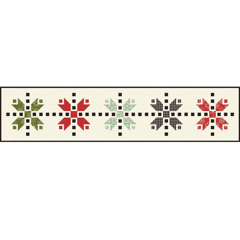 Crossover Table Runner & Quilt Pattern by Pieces From My Heart