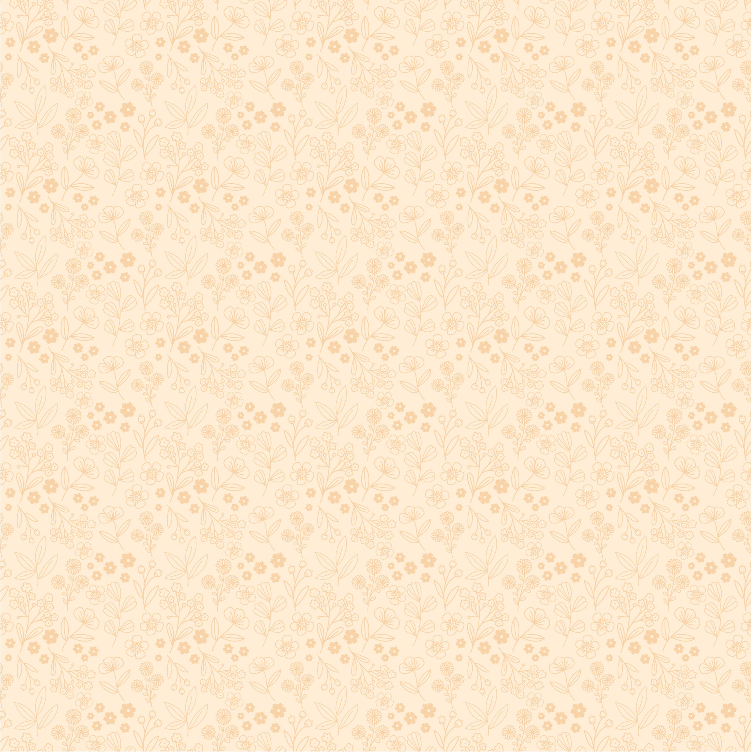 Poppie's Patchwork Club Cream Potters Patch Yardage by Lori Woods for Poppie Cotton Fabrics