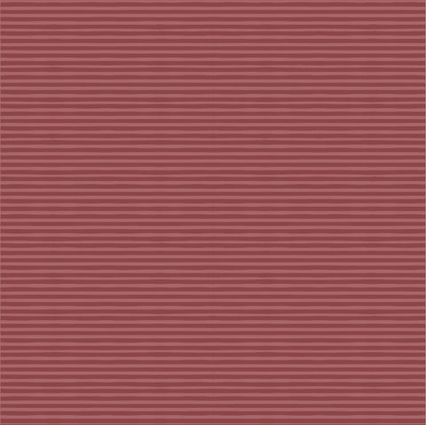 Goose Creek Gardens Red Water Ripples Yardage by Lori Woods for Poppie Cotton Fabrics