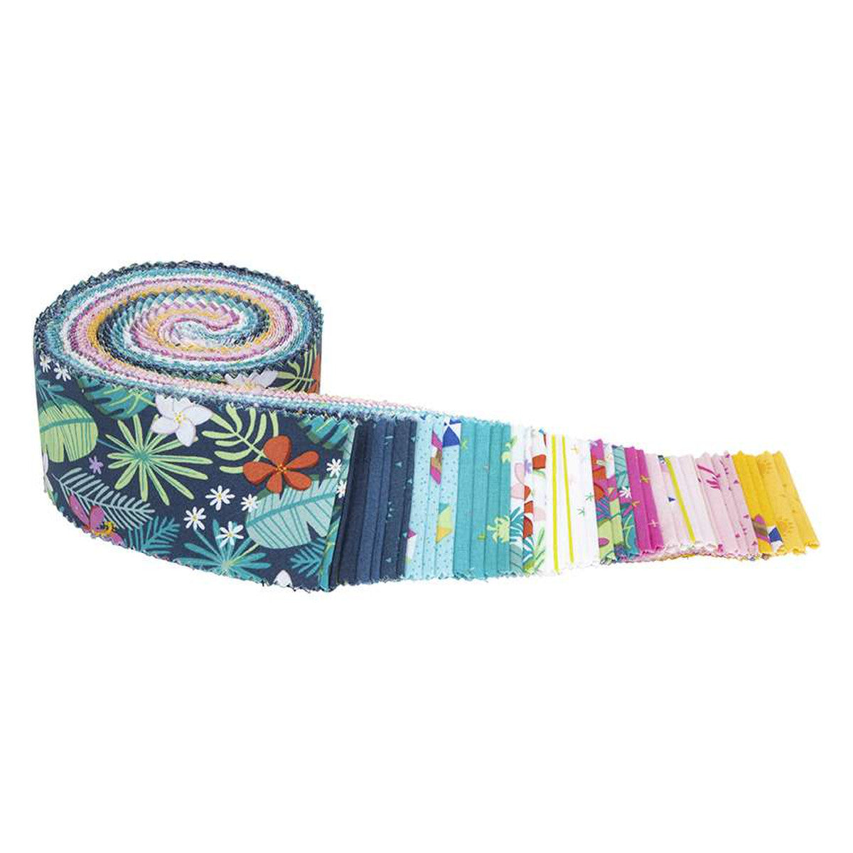 Sunshine Blvd 2.5" Rolie Polie by Amber Kemp-Gerstel for Riley Blake Designs