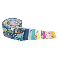 Sunshine Blvd 2.5" Rolie Polie by Amber Kemp-Gerstel for Riley Blake Designs