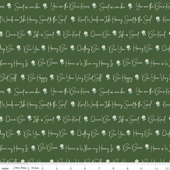 Daisy Fields Hunter Sparkle Sweet As Can Be Yardage by Beverly McCullough for Riley Blake Designs