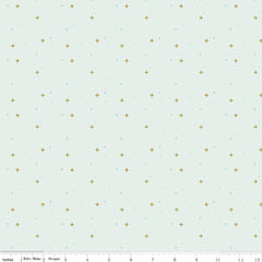 Sparkler Bleached Denim Sparkle Yardage by Melissa Mortenson for Riley Blake Designs