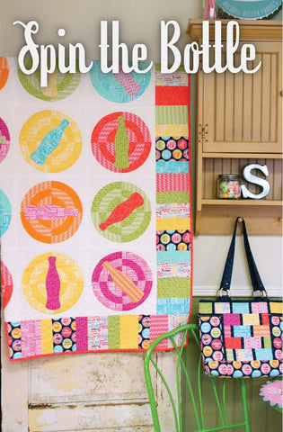 Spin the Bottle Quilt Pattern by Emily Herrick Designs