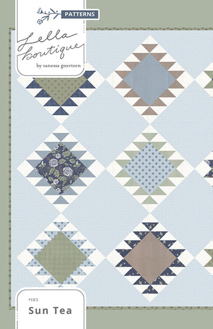 Sun Tea Quilt Pattern by Lella Boutique