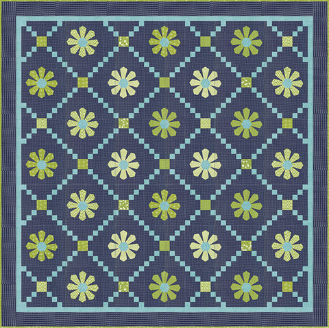Sunday Flowers Quilt Pattern by Sweetwater