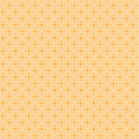 Barnyard Bandana Sunflower Yellow Yardage by Lori Woods for Poppie Cotton Fabrics