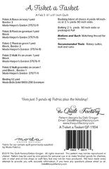 A Tisket A Tasket Quilt Pattern by The Quilt Factory