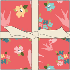 Treasured Threads 5" Precuts by Lori Woods for Poppie Cotton Fabrics