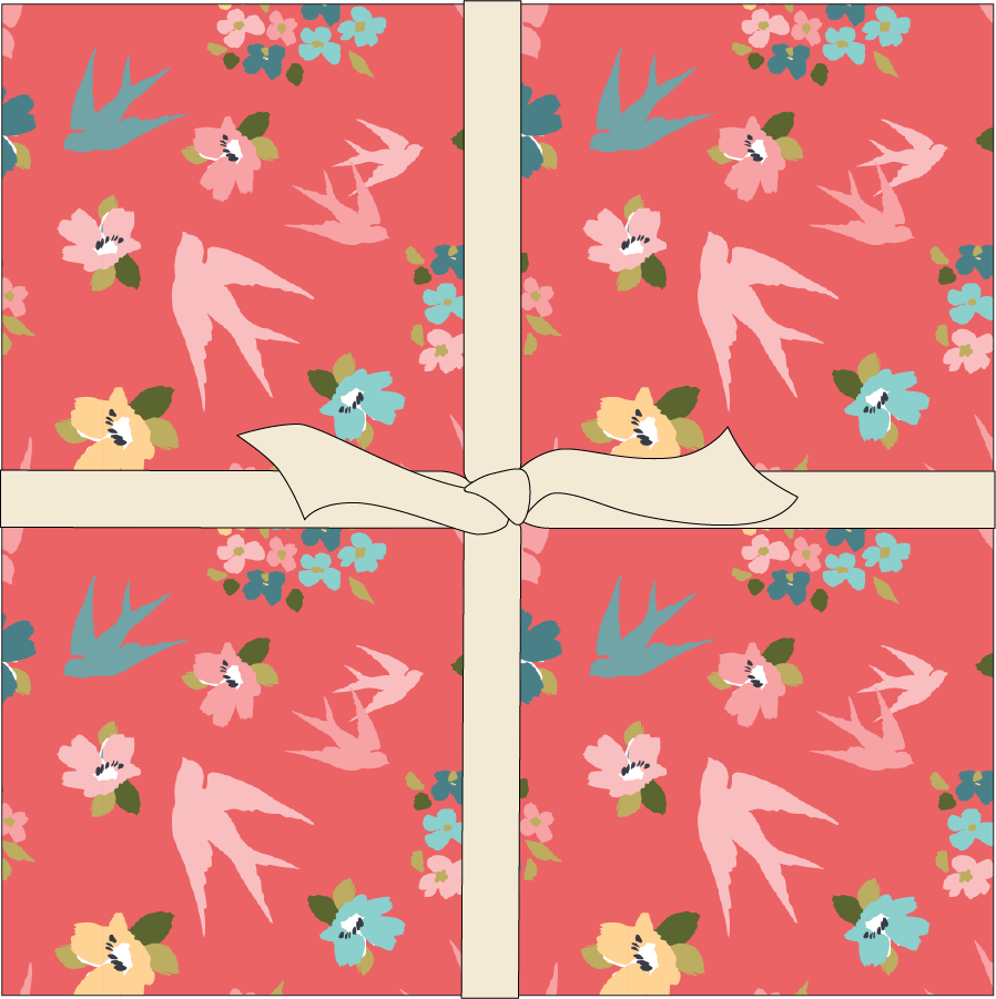 Treasured Threads 10" Precuts by Lori Woods for Poppie Cotton Fabrics