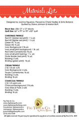 Twinkle Quilt Pattern by Fig Tree & Co.