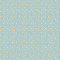 My Favorite Things Blue Vintage Apron Yardage by Lori Woods for Poppie Cotton Fabrics