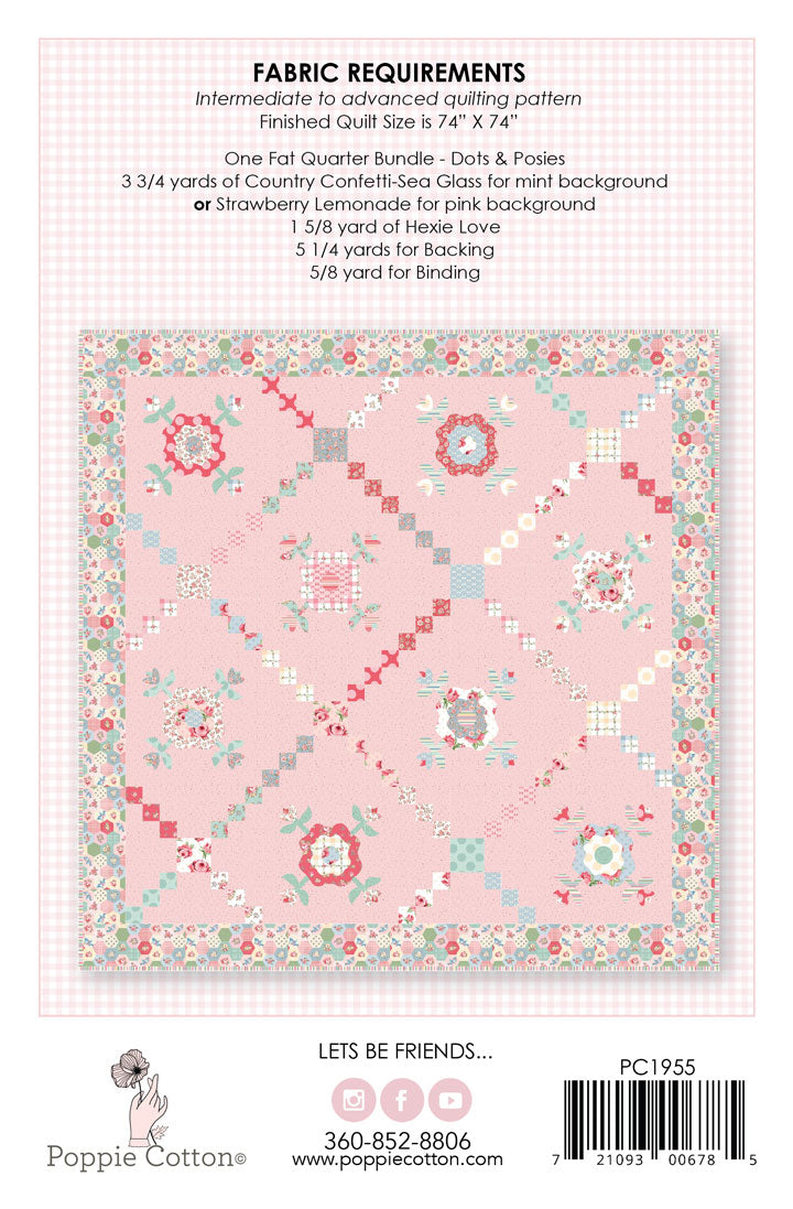Abby Rose Quilt Pattern by Poppie Cotton Fabrics