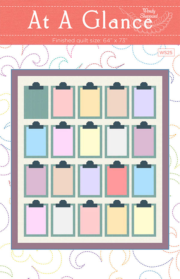 At A Glance Quilt Pattern by Wendy Sheppard