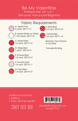 Be My Valentine Quilt Pattern by Stacy Iest Hsu