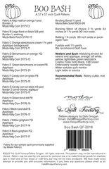 Boo Bash Quilt Pattern by The Quilt Factory