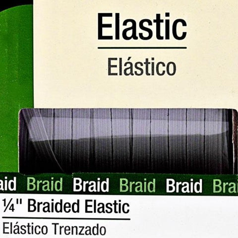 1/4" Braided Elastic White by Moda Designs