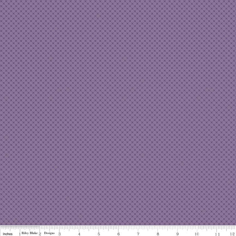 Kisses Purple Yardage by Riley Blake Designs