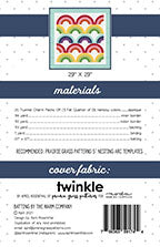 Cloud Break Quilt Pattern by Prairie Grass Patterns