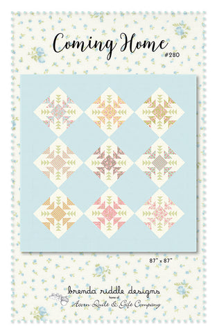 Coming Home Quilt Pattern by Brenda Riddle Designs