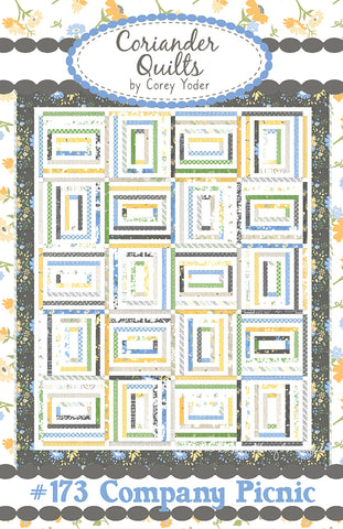 Company Picnic Quilt Pattern by Coriander Quilts