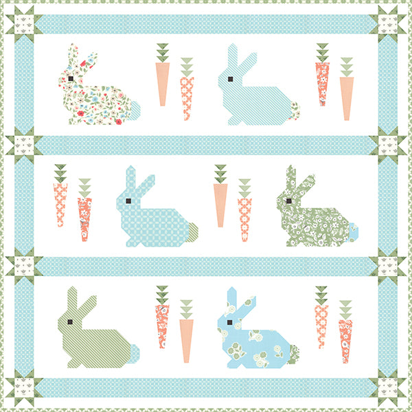 Cottontail Quilt Pattern by Lella Boutique