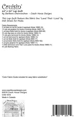 Cruisin' Quilt Pattern by Coach House Designs