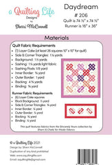 Daydream Quilt Pattern by Sherri McConnell of A Quilting Life Designs