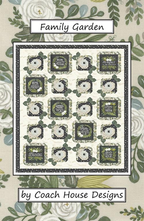 Family Garden Quilt Pattern by Coach House Designs