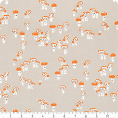 Far Far Away 3 Grey Mushrooms Yardage by Heather Ross for Windham Fabrics